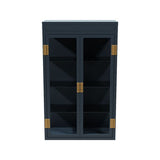 32" Unfinished 2 Door Vintage Hutch #08617