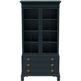 34" Unfinished 2 Door 3 Drawer Vintage Hutch #08803