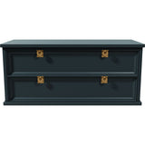 38.5" Unfinished 2 Drawer Vintage Single Nightstand #08579