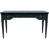 51" Unfinished 3 Drawer Vintage Console Table #08683
