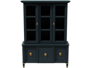 50" Unfinished 5 Door Vintage Hutch #08546