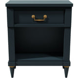 19" Unfinished 1 Drawer CenTury Vintage Single Nightstand #08442