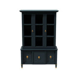 44" Unfinished 5 Door Century Vintage Hutch #08373