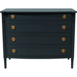 42" Unfinished 4 Drawer Vintage Dresser #08642