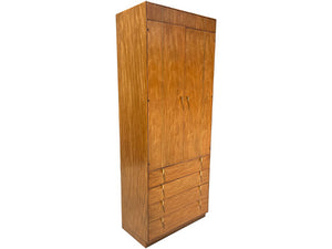 31.5" Unfinished 2 Door 4 Drawer Vintage Cabinet #08239