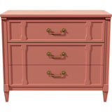 36" Unfinished 3 Drawer Drexel Vintage Dresser #08747