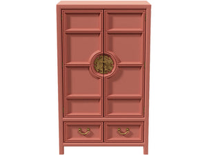 42" Unfinished 2 Door 2 Drawer Century Vintage Cabinet #08282