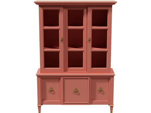 50" Unfinished 5 Door Vintage Hutch #08546