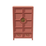 42" Unfinished 2 Door 2 Drawer Century Vintage Cabinet #08320