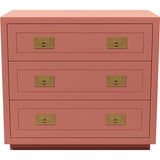 32" Unfinished 3 Drawer Henredon Vintage Dresser #08808