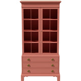 34" Unfinished 2 Door 3 Drawer Vintage Hutch #08803