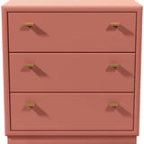 30.25" Unfinished 3 Drawer Drexel Vintage Dresser #08752