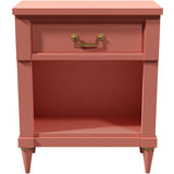 19" Unfinished 1 Drawer CenTury Vintage Single Nightstand #08442