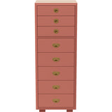 20.75" Unfinished 7 Drawer Drexel Vintage Tallboy #08572