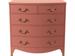 36.5" Unfinished 4 Drawer Vintage Dresser #07982