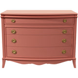 47" Unfinished 4 Drawer Vintage Dresser #08653