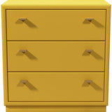 30.25" Unfinished 3 Drawer Drexel Vintage Dresser #08752