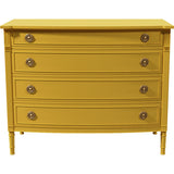 42" Unfinished 4 Drawer Vintage Dresser #08642