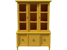 Load image into Gallery viewer, 50&quot; Unfinished 5 Door Vintage Hutch #08546

