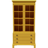 34" Unfinished 2 Door 3 Drawer Vintage Hutch #08803