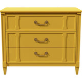 36" Unfinished 3 Drawer Drexel Vintage Dresser #08746