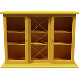50" Unfinished 2 Door Vintage Hutch Top #08787