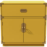 30" Unfinished 1 Drawer 2 Door Bernhardt Vintage Dresser #08726