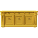 72" Unfinished 3 Door 3 Drawer Drexel Vintage Buffet #08860