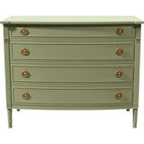 42" Unfinished 4 Drawer Vintage Dresser #08642