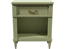 Load image into Gallery viewer, 19&quot; Unfinished 1 Drawer CenTury Vintage Single Nightstand #08442
