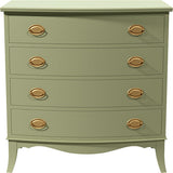 32" Unfinished 4 Drawer Vintage Dresser #08731