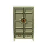 42" Unfinished 2 Door 2 Drawer Century Vintage Cabinet #08320
