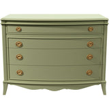47" Unfinished 4 Drawer Vintage Dresser #08653