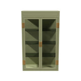 32" Unfinished 2 Door Vintage Hutch #08617