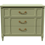 36" Unfinished 3 Drawer Drexel Vintage Dresser #08746