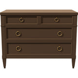 38" Unfinished 3 Drawer Baker Furniture Vintage Dresser #08785