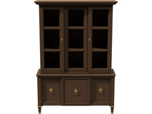 Load image into Gallery viewer, 50&quot; Unfinished 5 Door Vintage Hutch #08546
