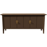 72" Unfinished 4 Door Vintage Buffet #08842