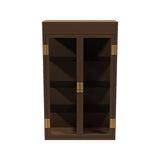 32" Unfinished 2 Door Vintage Hutch #08617