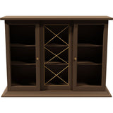50" Unfinished 2 Door Vintage Hutch Top #08787