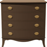 32" Unfinished 4 Drawer Vintage Dresser #08731