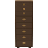 20.75" Unfinished 7 Drawer Drexel Vintage Tallboy #08572