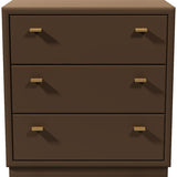 30.25" Unfinished 3 Drawer Drexel Vintage Dresser #08752