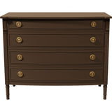 42" Unfinished 4 Drawer Vintage Dresser #08642