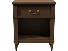 Load image into Gallery viewer, 19&quot; Unfinished 1 Drawer CenTury Vintage Single Nightstand #08442
