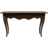 54" Unfinished 1 Drawer Hekman Vintage Console Table #08786