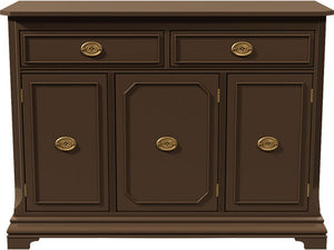 48" Unfinished 2 Drawer 3 Door Vintage Buffet #07610