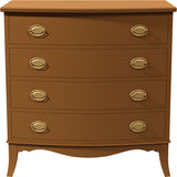 32" Unfinished 4 Drawer Vintage Dresser #08731