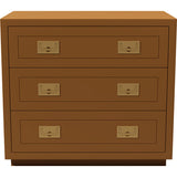 32" Unfinished 3 Drawer Henredon Vintage Dresser #08808