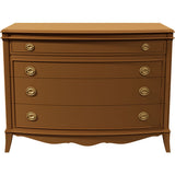 47" Unfinished 4 Drawer Vintage Dresser #08653